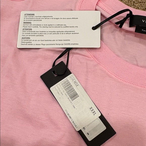 Versace NWT men’s small Medusa t-shirt tee shirt candy + pineapple authentic - Picture 10 of 14